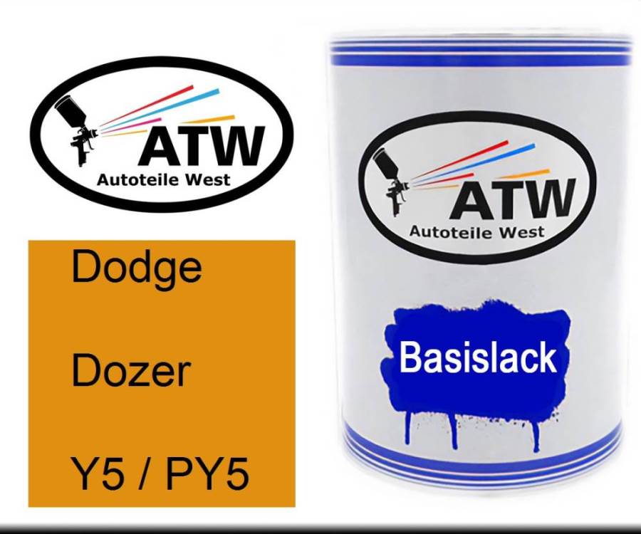 Dodge, Dozer, Y5 / PY5: 500ml Lackdose, von ATW Autoteile West.